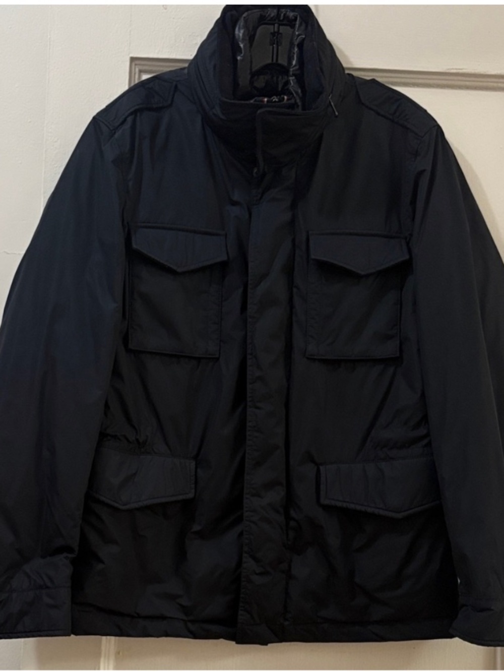 MONCLER MEN'S BLACK PUFFER JACKET SIZE M LIKE NEW